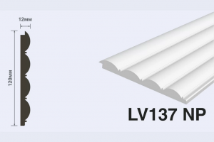 Панель Hi Wood LV137 NP из полистирола 120*12*2700 мм