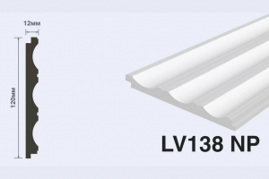 Панель Hi Wood LV138 NP из полистирола 120*12*2700 мм
