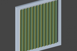 Панель Hi Wood LV139 GN81G из полистирола 120*12*2700 мм