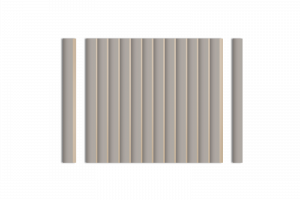 Панель Hi Wood LV140 BR487 из полистирола 120*12*2700 мм
