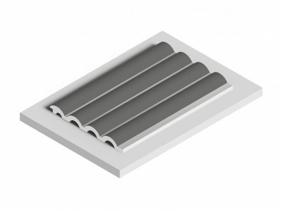 Панель Hi Wood LV140 GR17 из полистирола 120*12*2700 мм