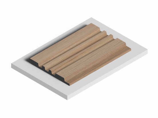 Панель Hi Wood LV121 BR417 из полистирола 120*12*2700 мм
