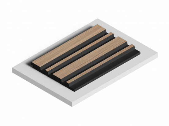 Панель Hi Wood LV122 BR417K из полистирола 120*12*2700 мм
