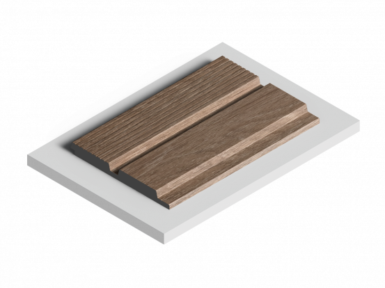 Панель Hi Wood LV123 BR416 из полистирола 120*12*2700 мм