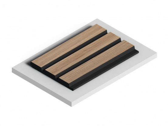 Панель Hi Wood LV124 BR417K из полистирола 120*12*2700 мм