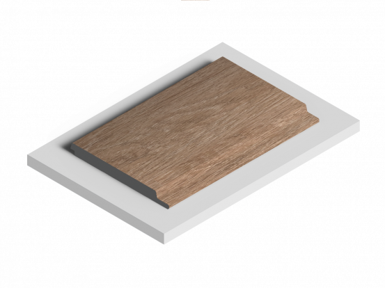 Панель Hi Wood LV127 BR416 из полистирола 120*12*2700 мм