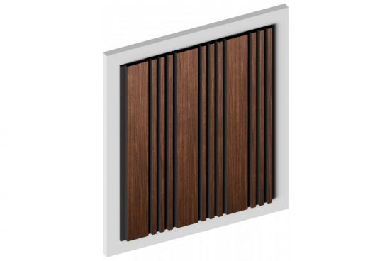 Панель Hi Wood LV128 BR396K из полистирола 120*12*2700 мм