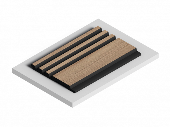 Панель Hi Wood LV128 BR417K из полистирола 120*12*2700 мм