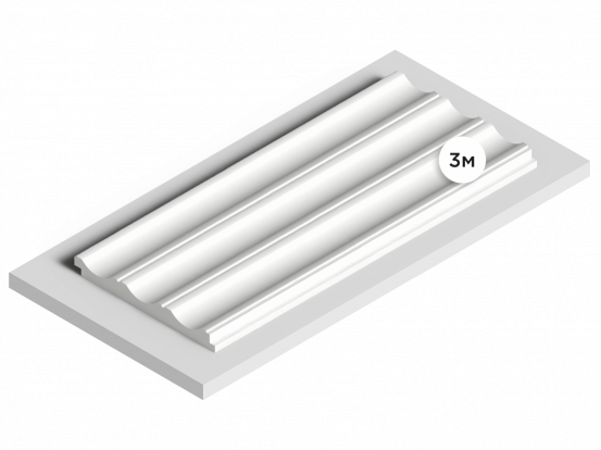 Панель Hi Wood LV138 LONG NP из полистирола 120*12*3000 мм