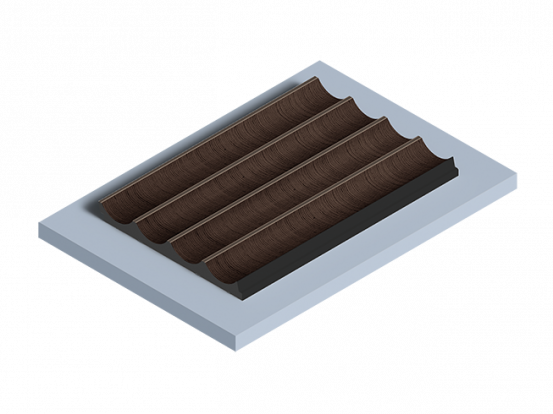 Панель Hi Wood LV139 BR354 из полистирола 120*12*2700 мм