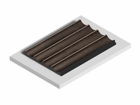 Панель Hi Wood LV139 BR405 из полистирола 120*12*2700 мм