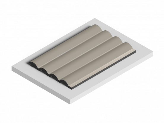 Панель Hi Wood LV140 BR487 из полистирола 120*12*2700 мм