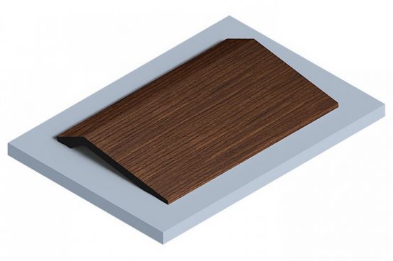 Панель Hi Wood LV141 BR396 из полистирола 120*12*2700 мм