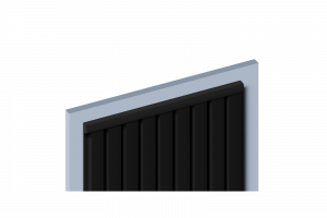 Молдинг HiWood D15V2 BK из полистирола