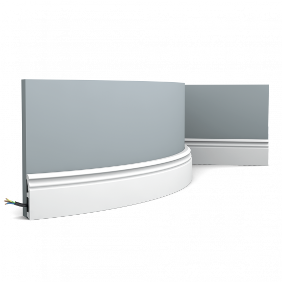 Плинтус гибкий Orac Decor SX195F из дюрополимера