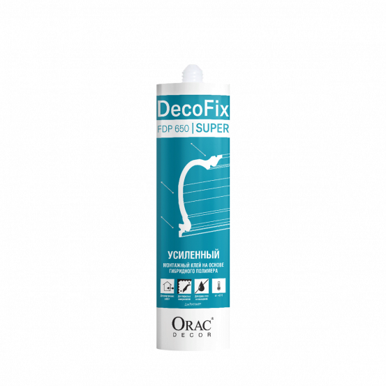 Клей монтажный Orac Decor FDP650 ORAC DECOFIX Super, 310 мл