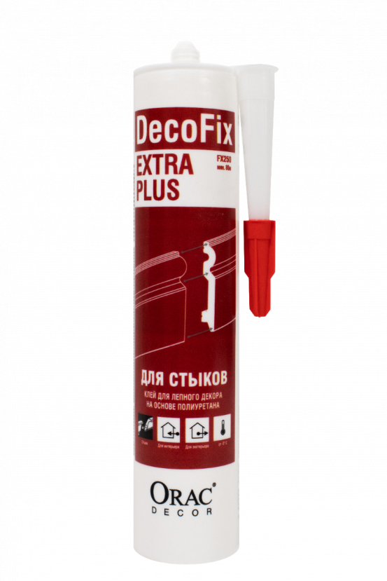 Клей стыковочный для полиуретана Orac Decor FX250 DECOFIX EXTRA PLUS, 310 мл