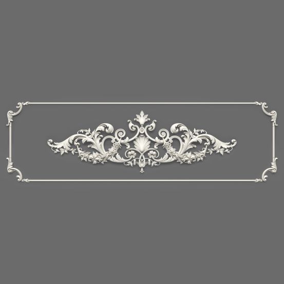 Декоративный элемент Stavros CPU.VRS-055.1 из полиуретана и МДФ