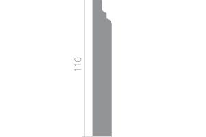 Плинтус напольный UltraWood Base 0024 i из ЛДФ (2000x219x15 мм)