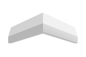 Плинтус напольный UltraWood Base 6012 i из ЛДФ (2000x60x12 мм)