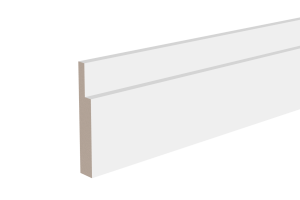 Плинтус напольный UltraWood Base 7512 i из ЛДФ (2000x75x12 мм)