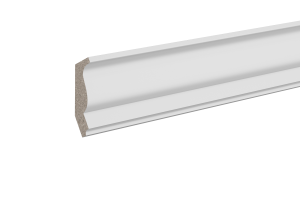 Карниз потолочный UltraWood CR 0025 из ЛДФ (40х25,4х2440 мм)