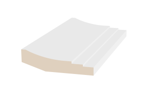 Карниз потолочный UltraWood CR 0026 i из ЛДФ (87х18х2000 мм)