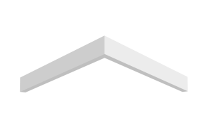 Молдинг UltraWood E2E 3012 из ЛДФ (30х12х2440 мм)