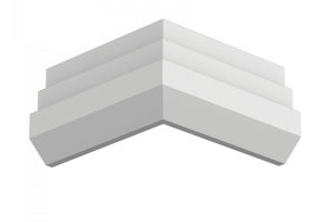Молдинг UltraWood U 0004 из ЛДФ (75х22х2200 мм)