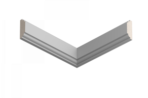 Молдинг UltraWood U 0007 из ЛДФ (38х14х2440 мм)