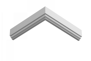 Молдинг UltraWood U 0007 из ЛДФ (38х14х2440 мм)
