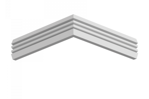 Молдинг UltraWood U 0011 из ЛДФ (31х9х2200 мм)