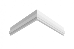 Молдинг UltraWood U 0026 из ЛДФ (45х12х2440 мм)