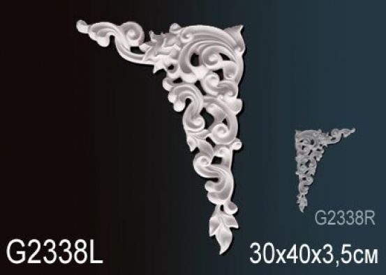 Декоративный элемент из полиуретана Perfect (G 2338L)