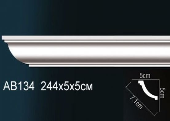 Карниз потолочный из полиуретана Perfect (AB 134)