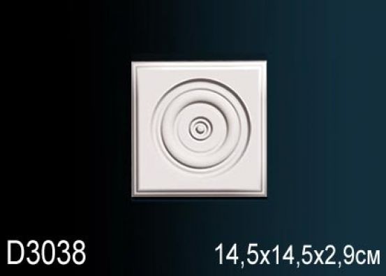 Капитель из полиуретана Perfect (D 3038)
