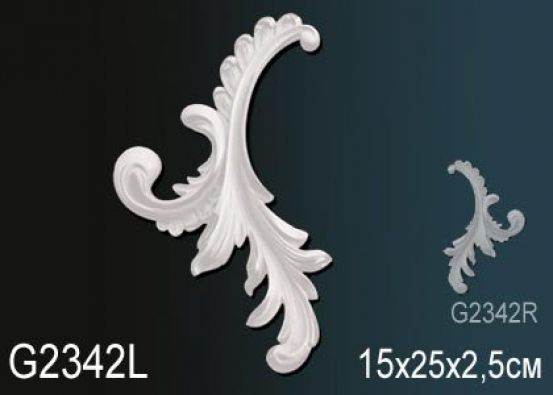 Декоративный элемент из полиуретана Perfect (G 2342L)