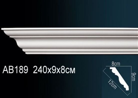 Карниз потолочный из полиуретана Perfect (AB 189)
