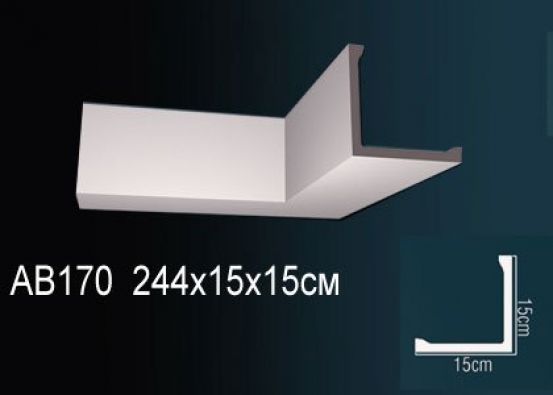Карниз потолочный из полиуретана Perfect (AB 170)