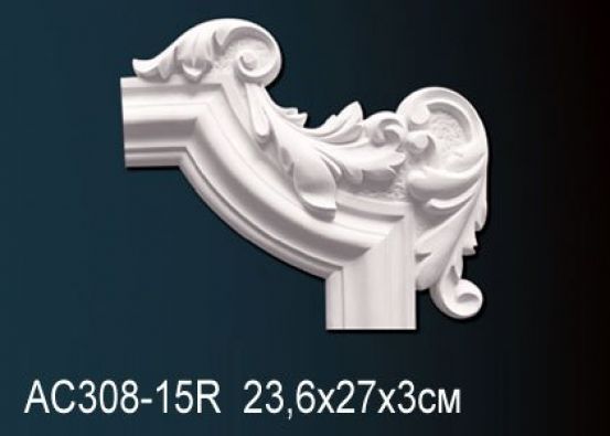 Угол из полиуретана Perfect (AD 308-15R)