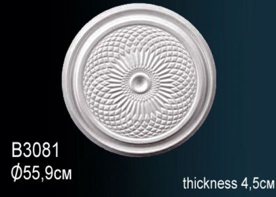 Розетка из полиуретана Perfect B3081 (О 559)