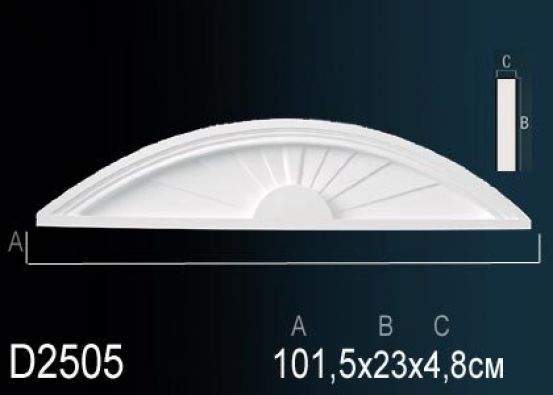 Дверной декор из полиуретана Perfect (D 2505)