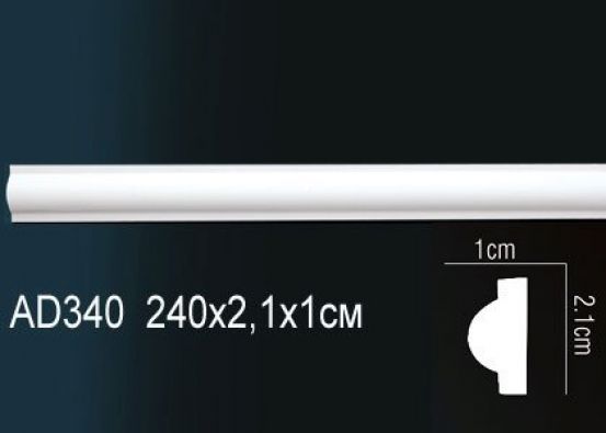Молдинг из полиуретана Perfect (AD 340 F)