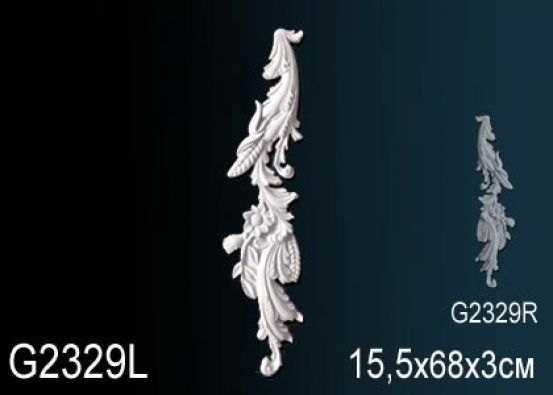 Декоративный элемент из полиуретана Perfect (G 2329L)