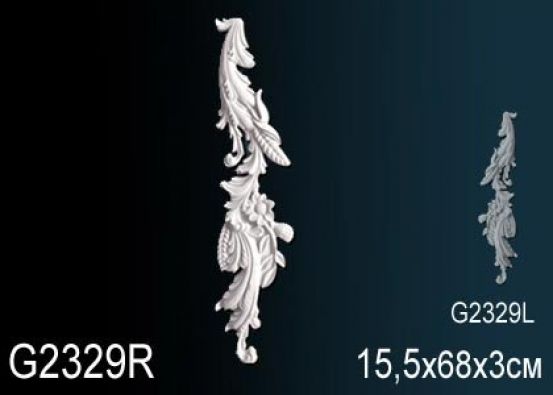 Декоративный элемент из полиуретана Perfect (G 2329R)