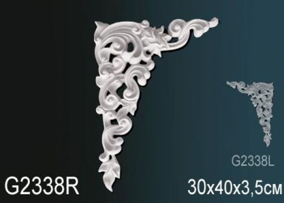 Декоративный элемент из полиуретана Perfect (G 2338R)