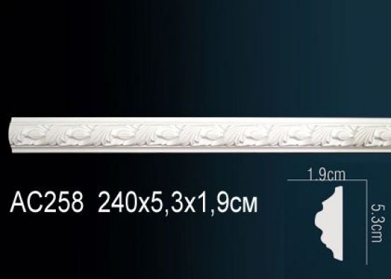Молдинг из полиуретана Perfect (AC 258F)