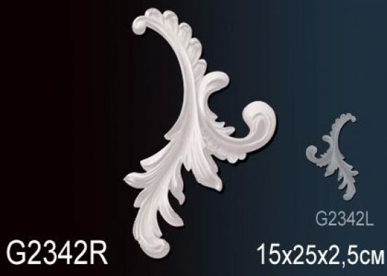 Декоративный элемент из полиуретана Perfect (G 2342R)