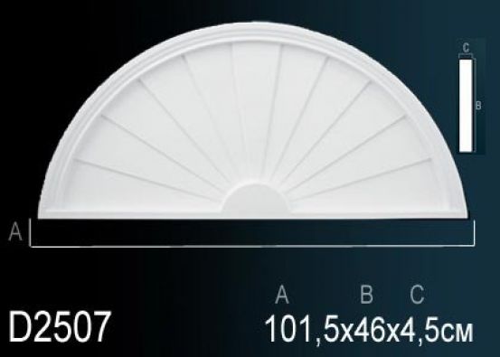 Дверной декор из полиуретана Perfect (D 2507)