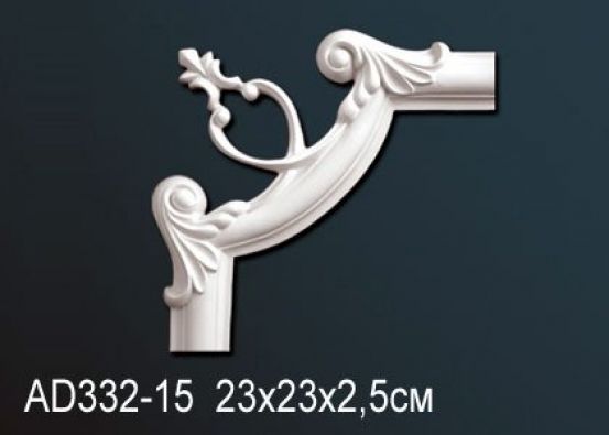 Угол из полиуретана Perfect (AD 332-15)